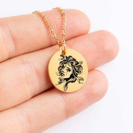 Medusa 10 Greek Mythology | Medusa | Medusa Necklace | Aeonium Medusa | Medusa Art | Medusa Print | Medusa Head Piece | Mythology Jewelry | Persephone