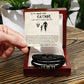 12 Love you forever bracelet template