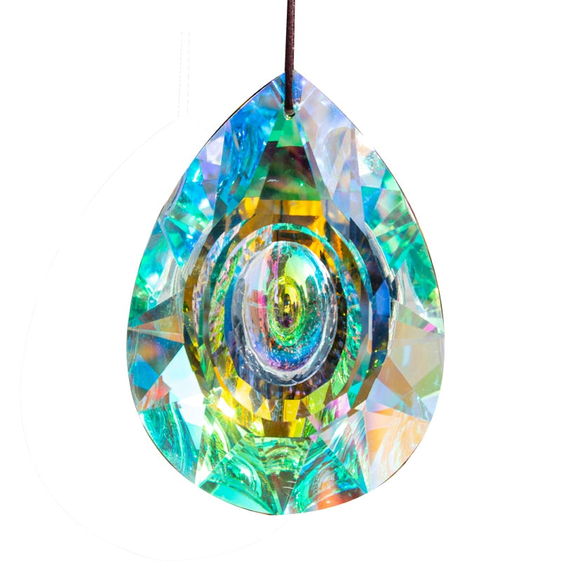 Hanging Crystal Prism Suncatcher - dilibeads