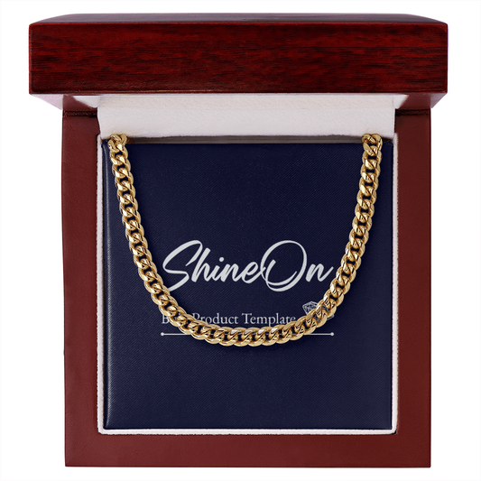 Cuban Link Chain Gift for Men Jewelry - dilibeads