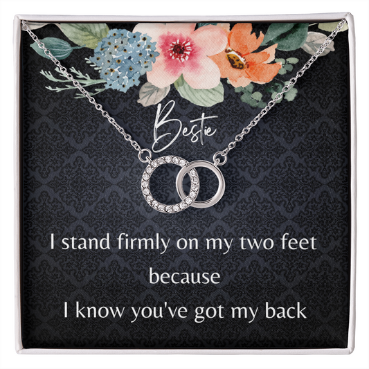 Best friend gift, best friend necklace gift for best friend female as a going away gift, unbiological sister gift, soul sister bestie gift Jewelry - dilibeads
