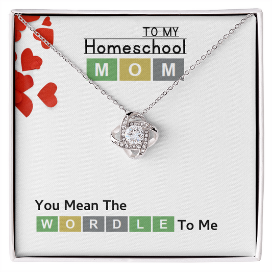 Wordle birthday card | Wordle Card | Homeschool mom gifts | Homeschool mom necklace | Wordle Gift for your mom | Gift for mom birthday Jewelry - dilibeads