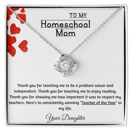 Homeschool mom gifts | Homeschool mom necklace | Make mother's day this year a memorable one | mothers day gift for daughter | gift for homeschool mom Jewelry - dilibeads