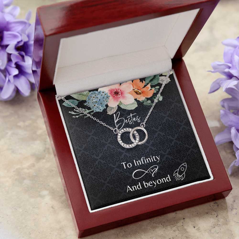 Best friend necklace gift for best friend female, Best friend gift,  unbiological sister gift, soul sister bestie as a going away gift