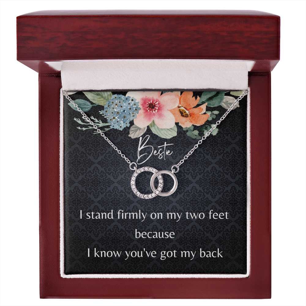 Soul sister bestie, Best friend gift, best friend necklace gift for best friend female as a going away gift, unbiological sister gift