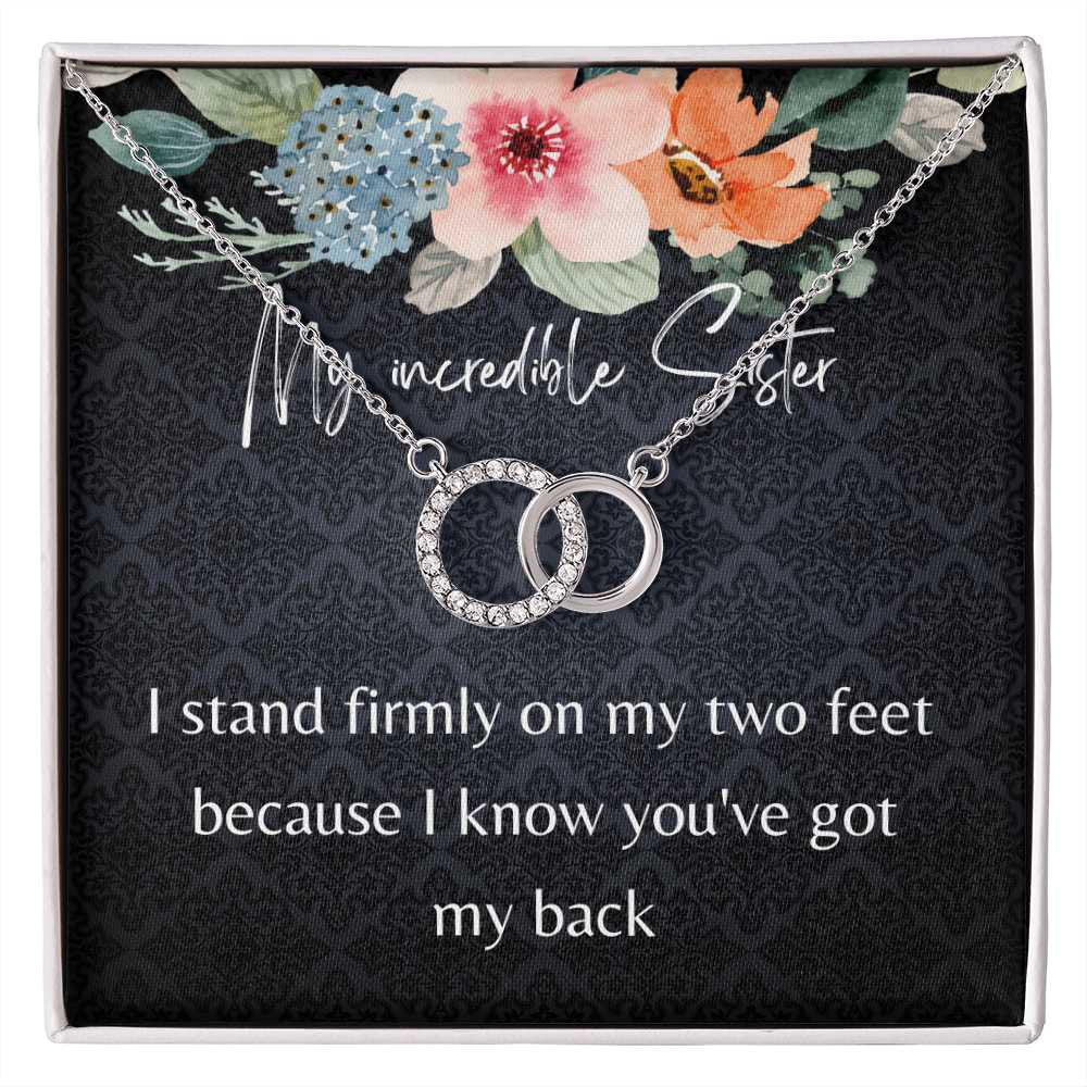 Sister gift from sister, gifts for sister in law, sister christmas gift, sister jewelry, sister wedding gifts, big sister gift, sister gifts