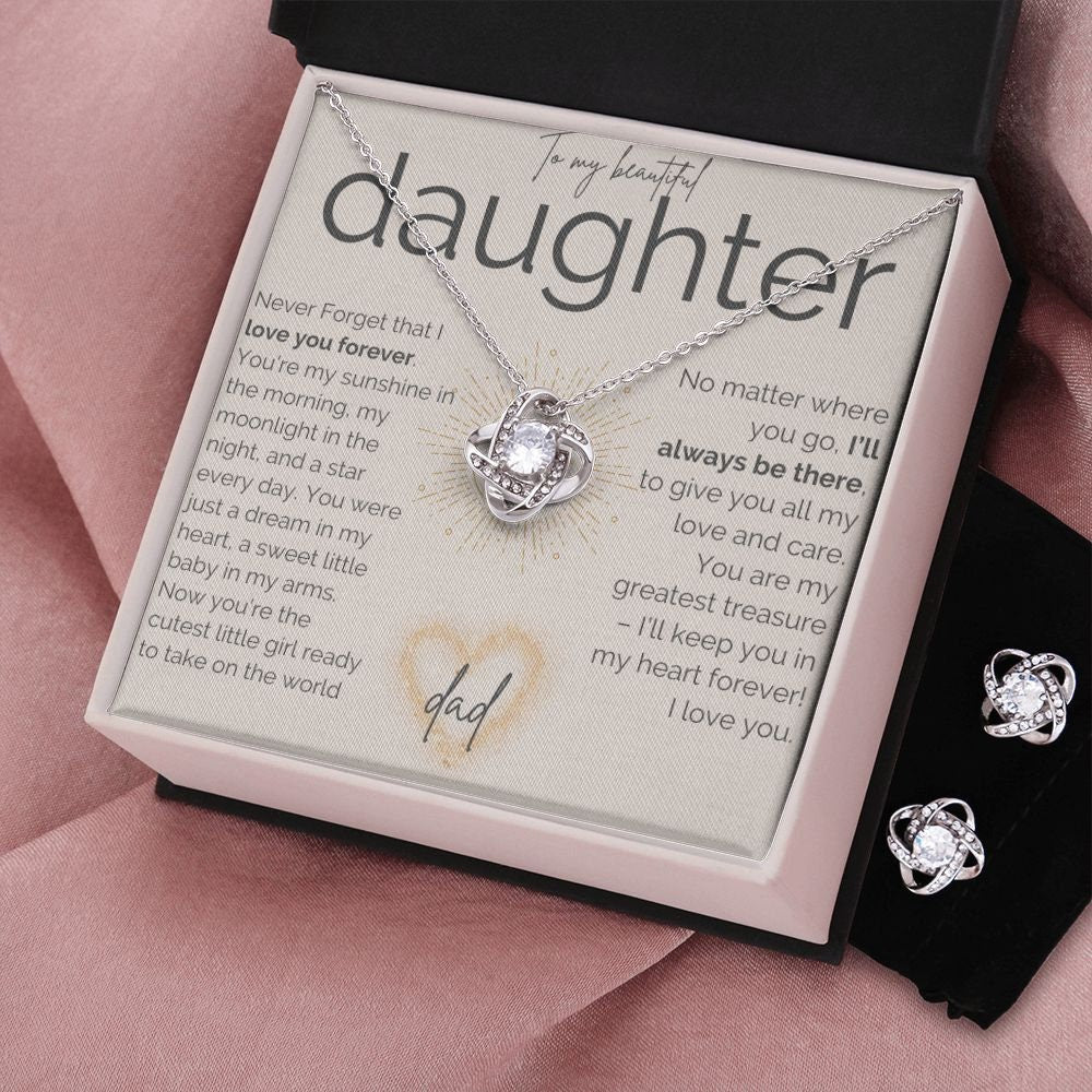 Daughter Christmas Gift Necklace from Dad