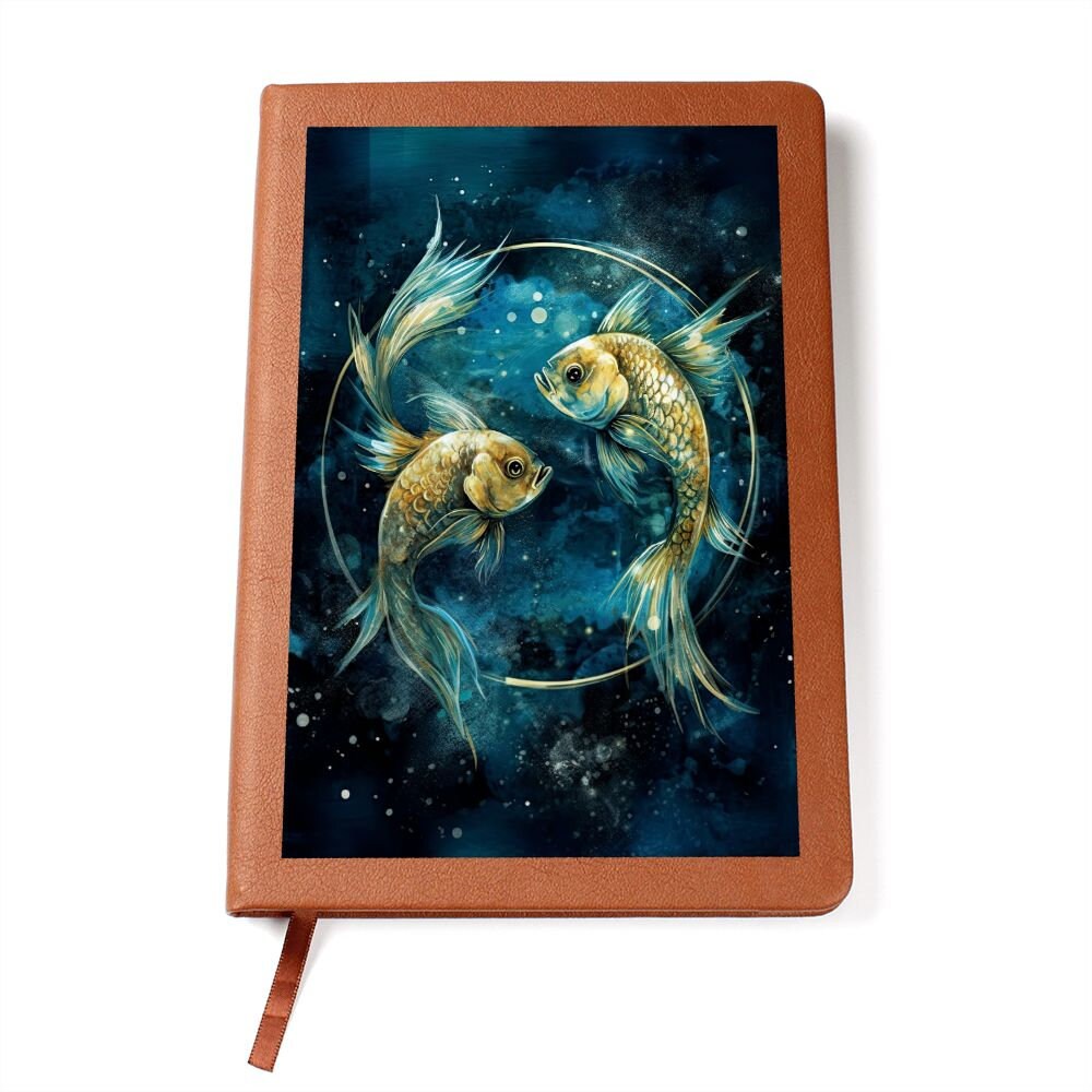 Pisces Graphic Journal- Zodiac Constellation Journal, Manifestation Journal, Astrology Gifts, Cancer Zodiac Gift, Zodiac Sign Gift, Diary