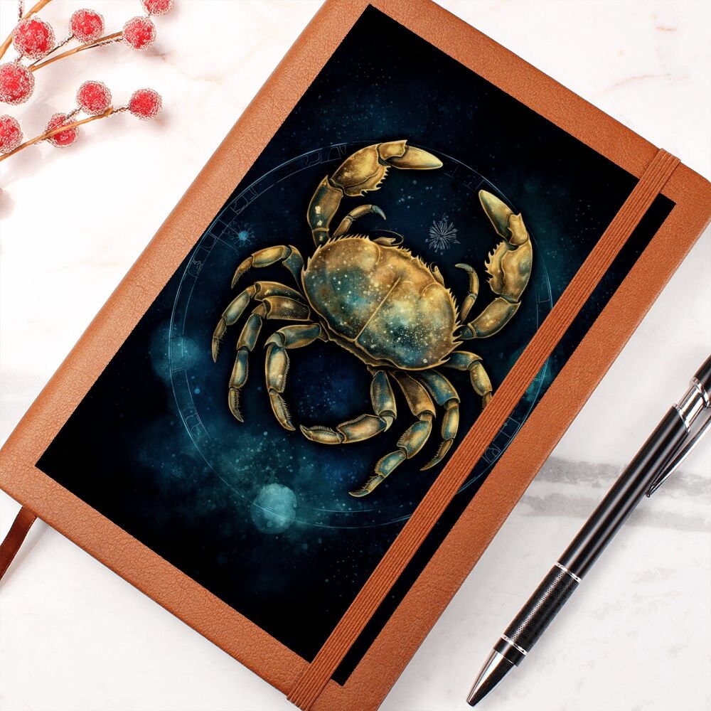 Cancer Graphic Journal- Zodiac Constellation Journal, Manifestation Journal, Astrology Gifts, Cancer Zodiac Gift, Zodiac Sign Gift, Diary