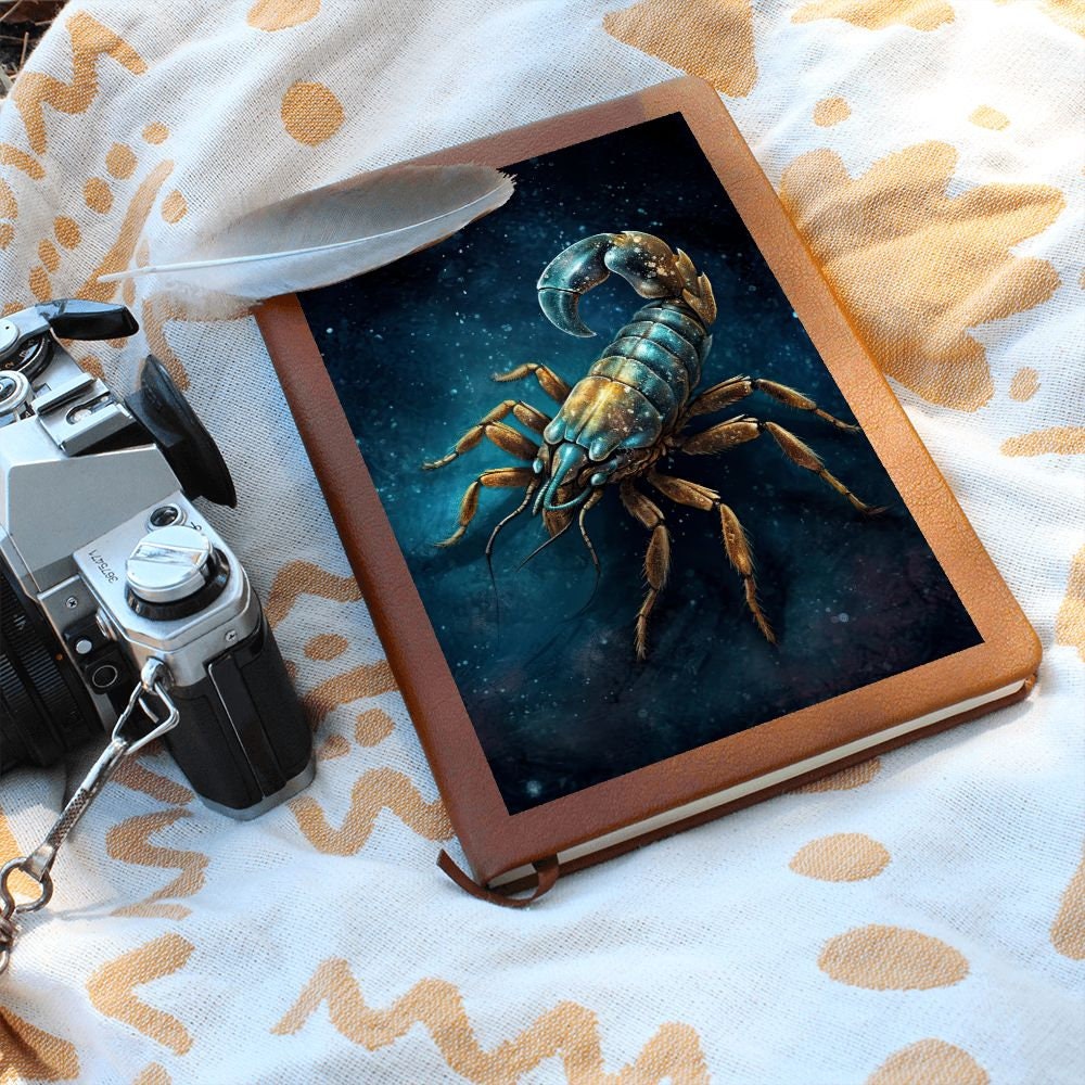 Scorpio Graphic Journal- Zodiac Constellation Journal, Manifestation Journal, Astrology Gifts, Cancer Zodiac Gift, Zodiac Sign Gift, Diary