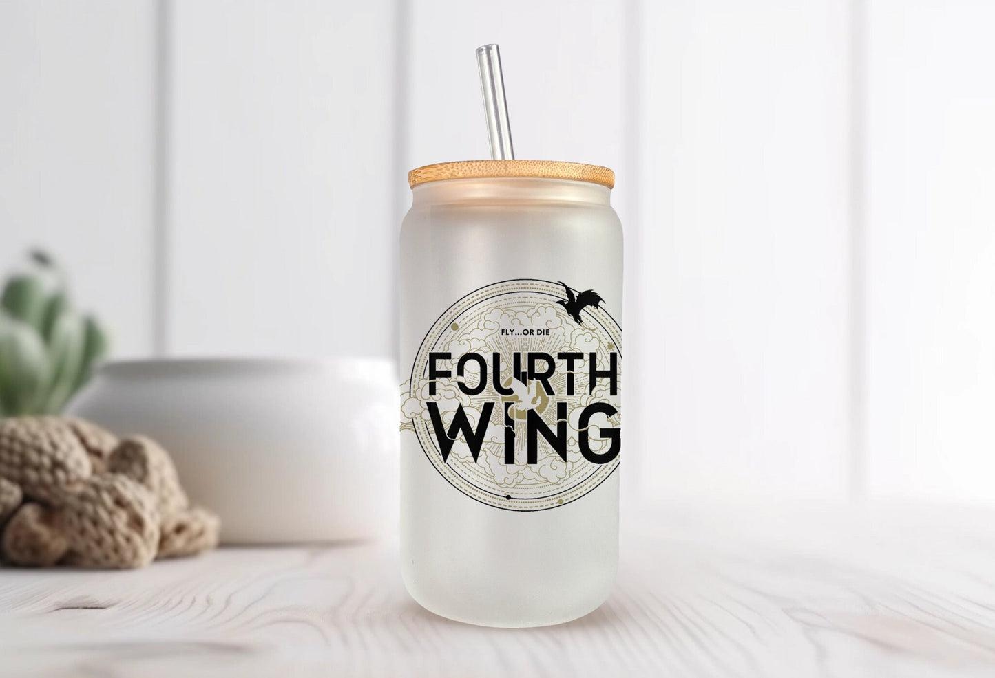 Fourth Wing Merch Tumbler - Must-Have Gift for Fourth Wing Series Fans!